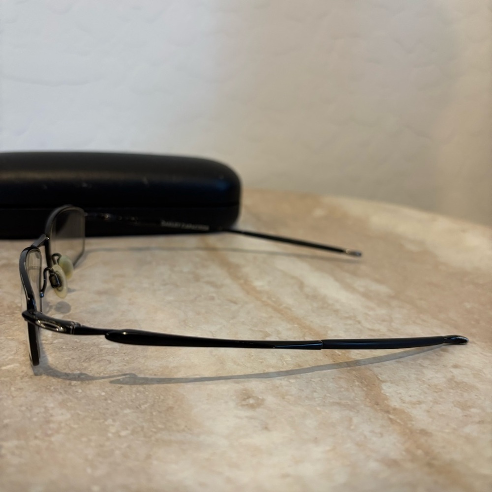 Oakley Capacitor metal rectangular oval eyeglasses - image 4